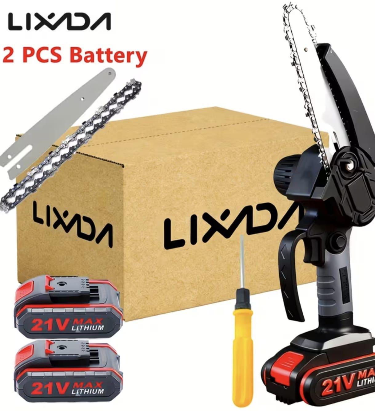 Mini motosierra de mano