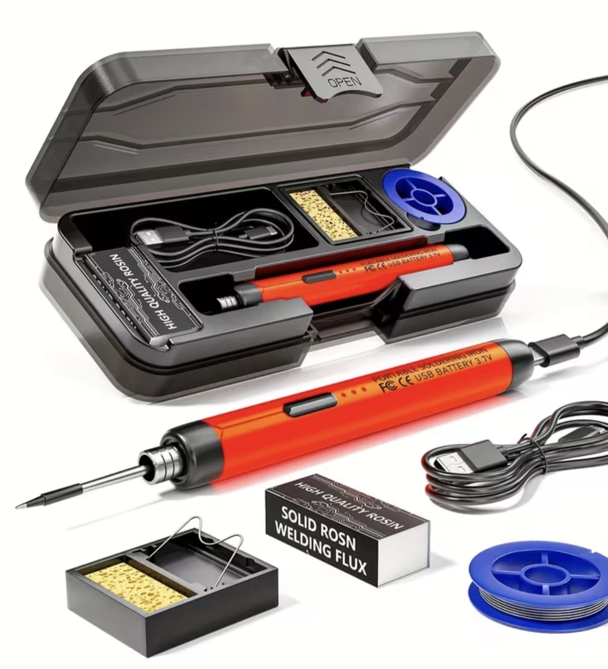 Soldador Portátil Inalámbrico USB Recargable