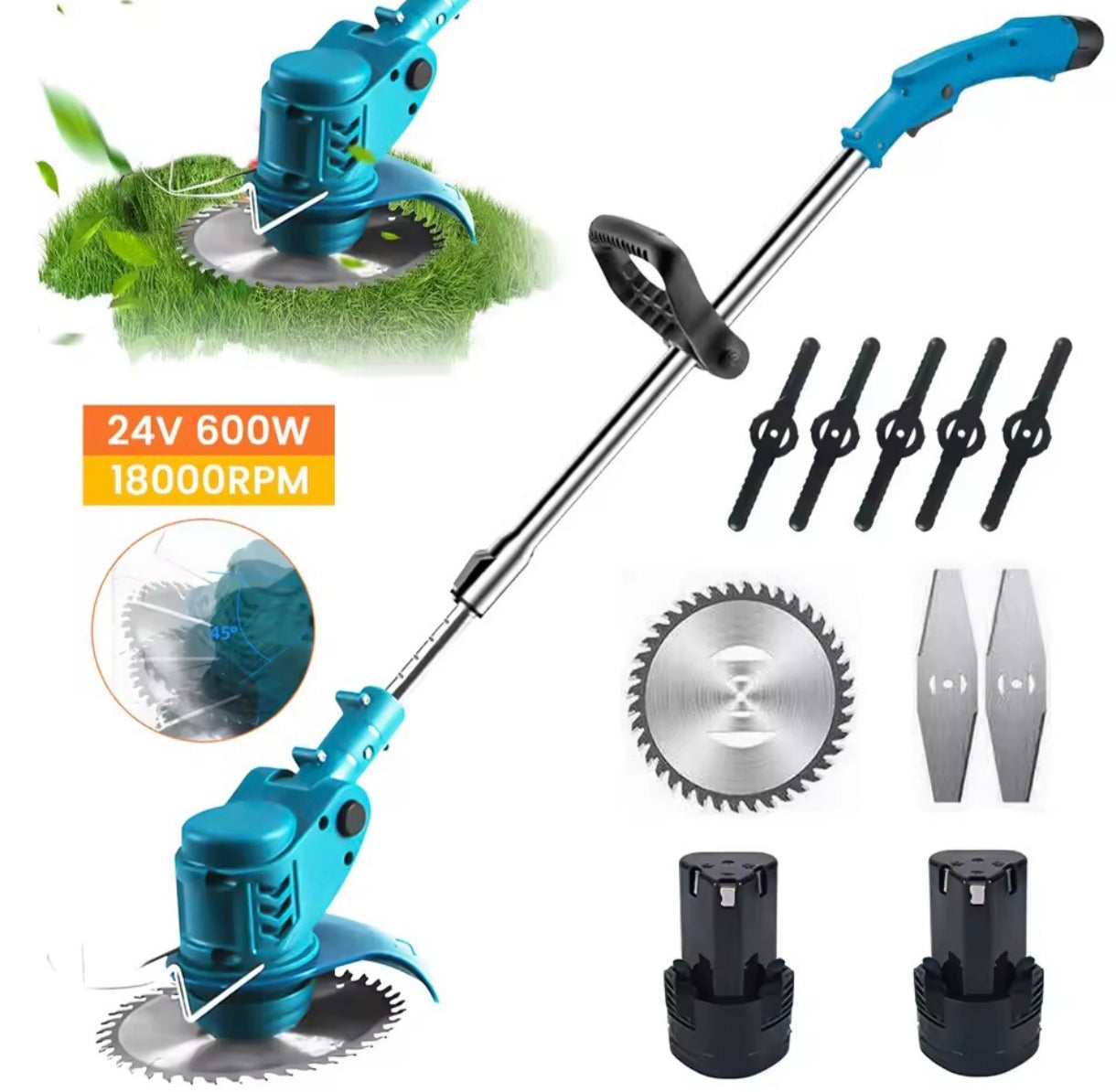 Desbrozadora eléctrica