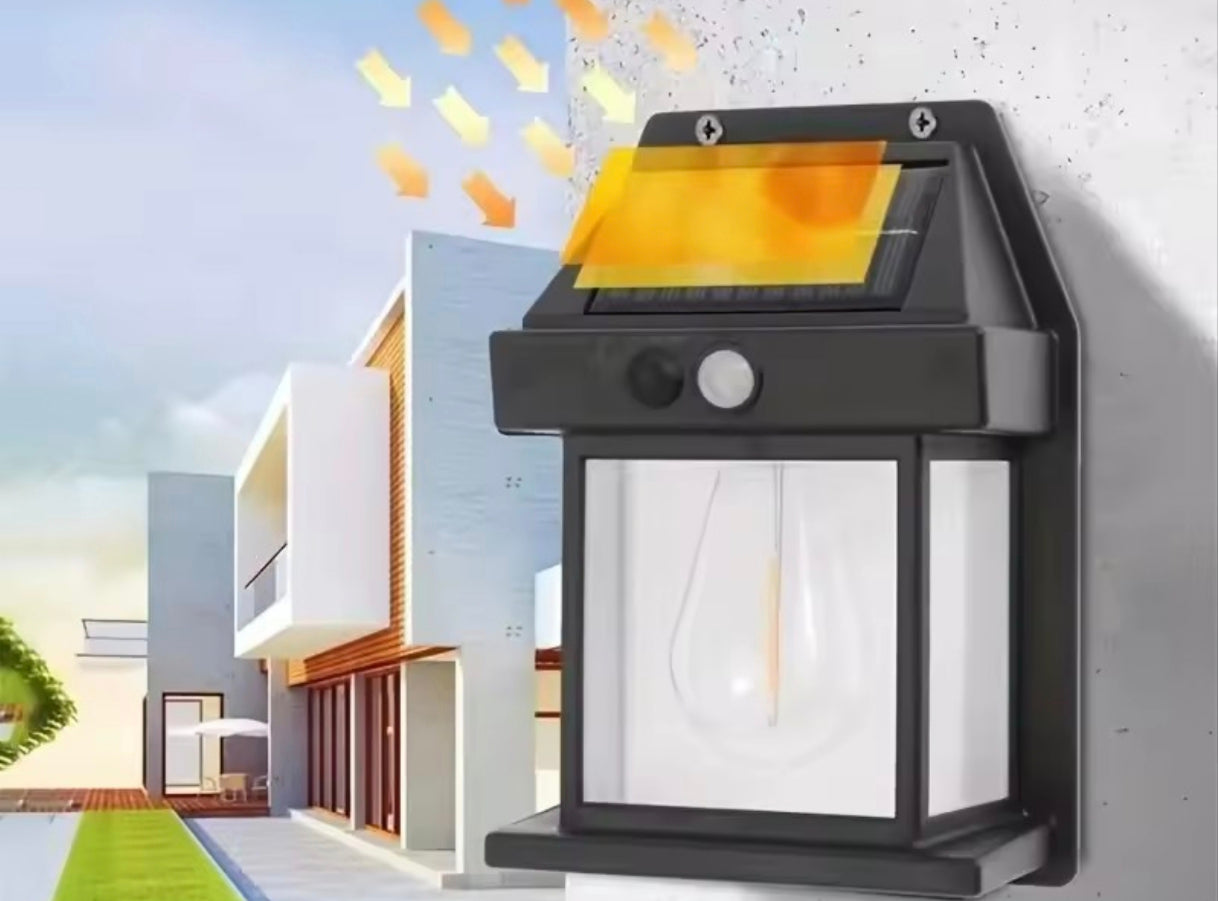 Pack 4 luces solares exterior