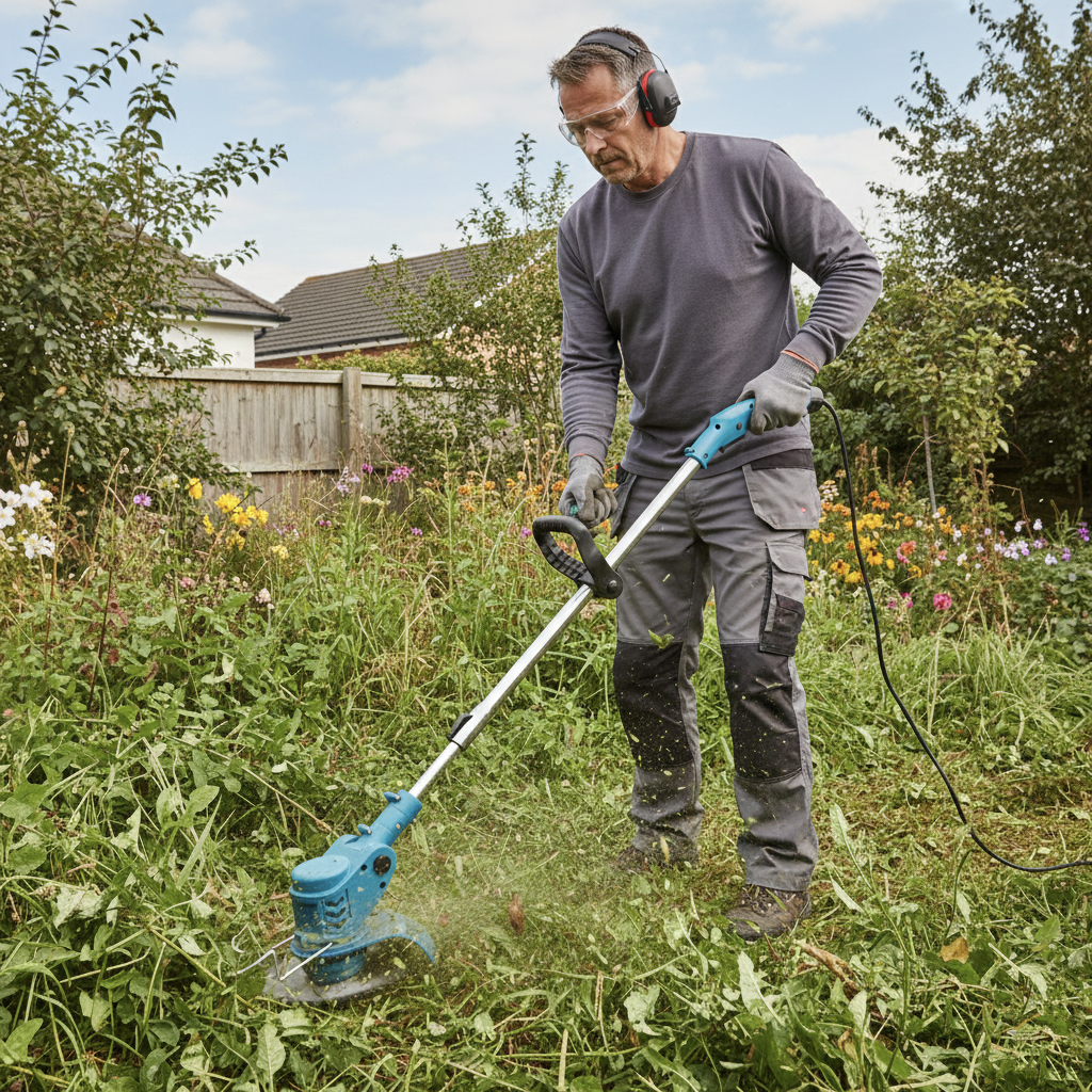 Desbrozadora eléctrica